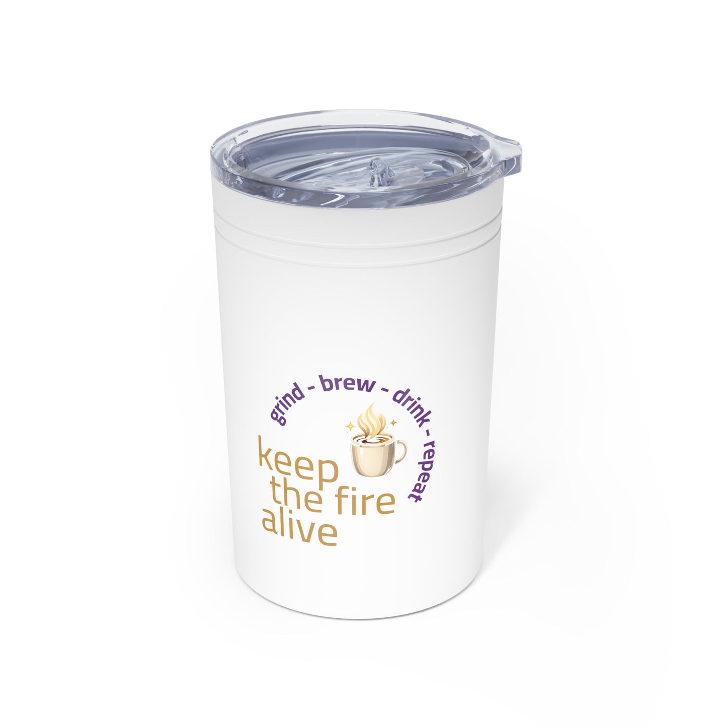 11oz Vacuum Insulated Tumbler - Cinder Coffee