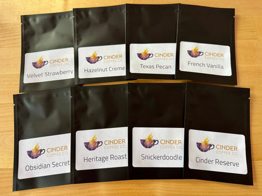 Coffee Sample Pack - Cinder Coffee