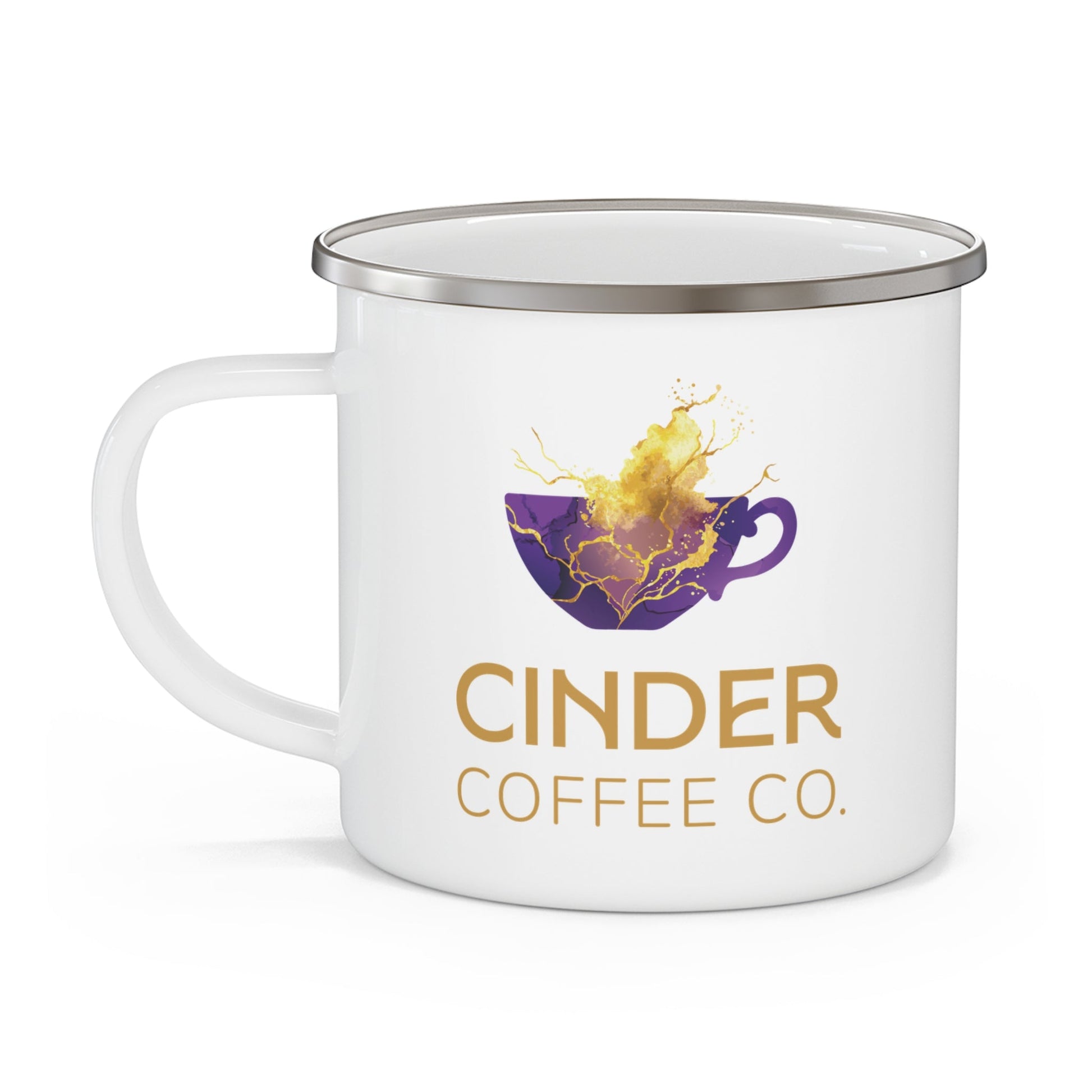 Enamel Camping Mug - Cinder Coffee