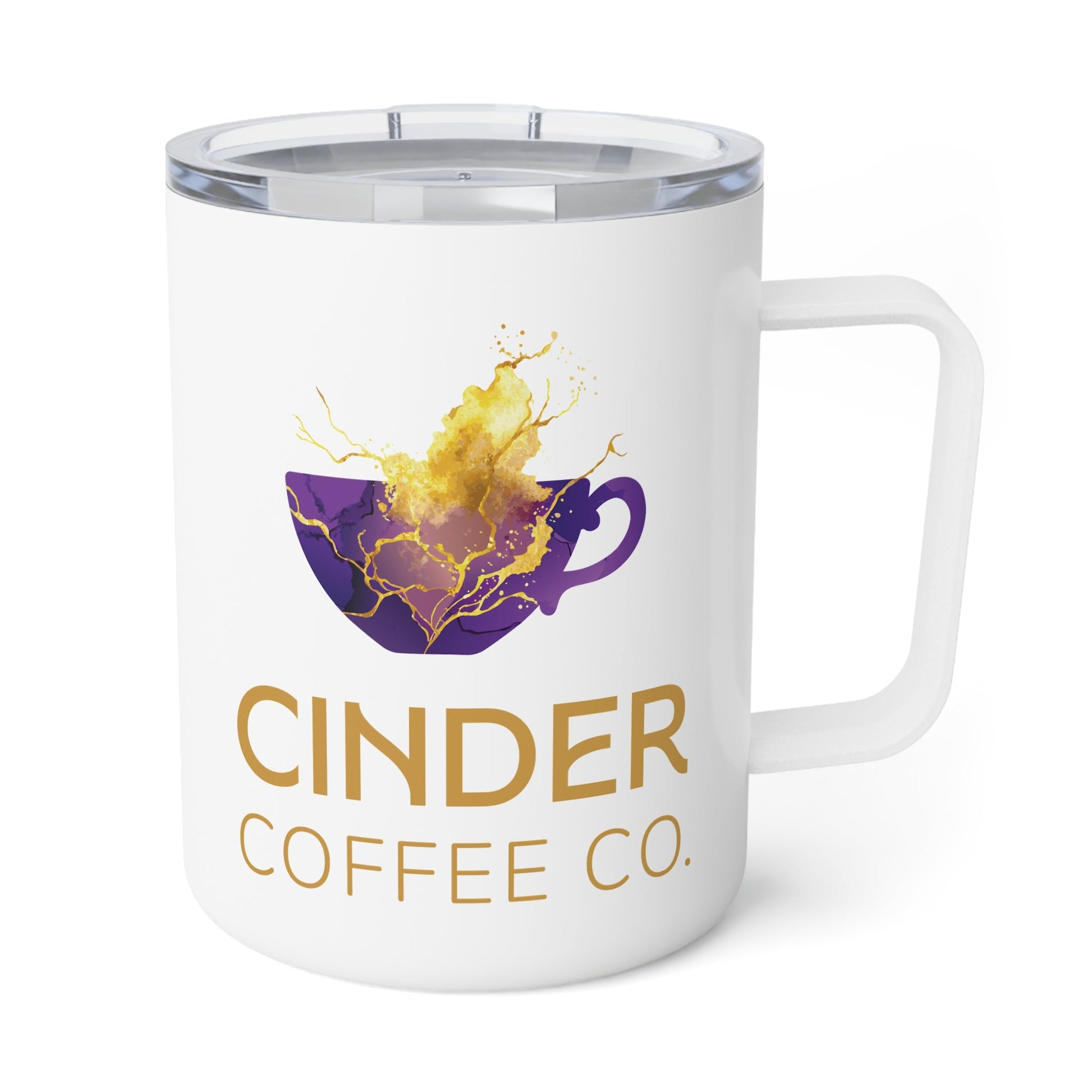 Insulated Coffee Mug, 10oz - Cinder Coffee